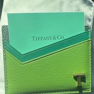 Tiffany & Co. Green Card Holder